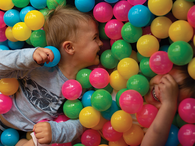 toddlers ball pit